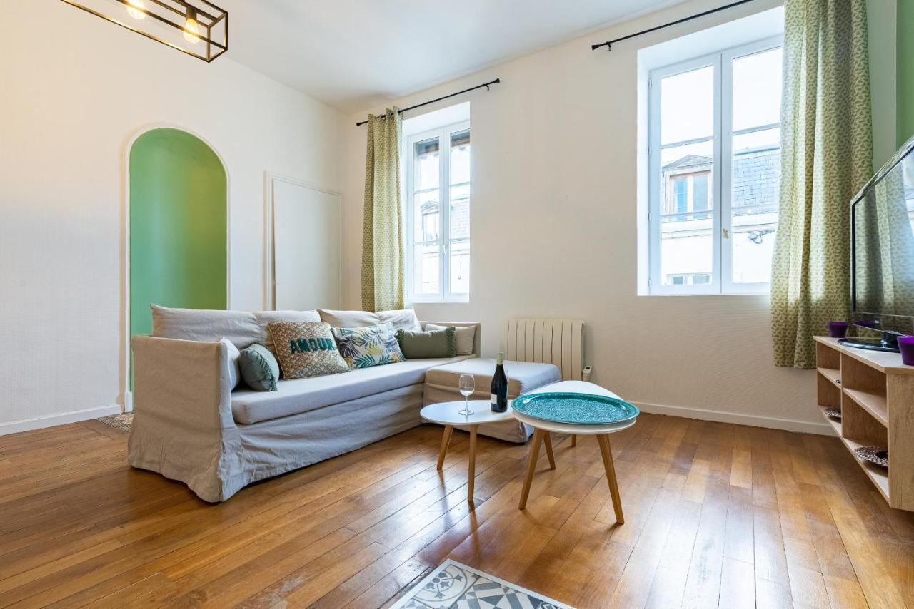Cote Cour - Centre Ville- Calme - Charme - 4 Voyageurs Dijon Ngoại thất bức ảnh